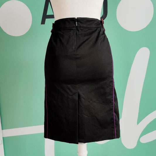 Gonna finiture colorate Gucci