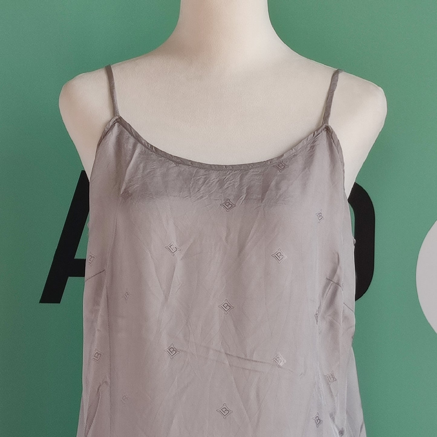 Abito da Notte Grigio Argenteo