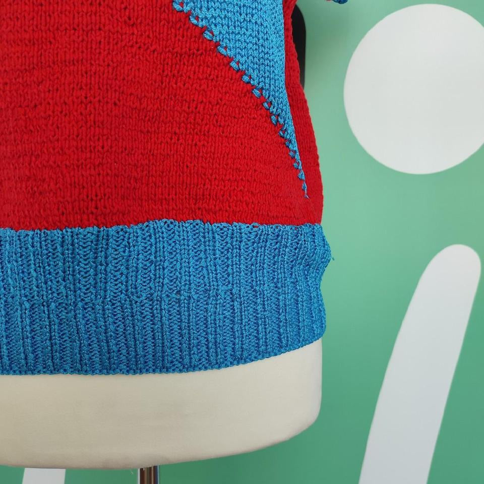 Maglia vintage bicolor