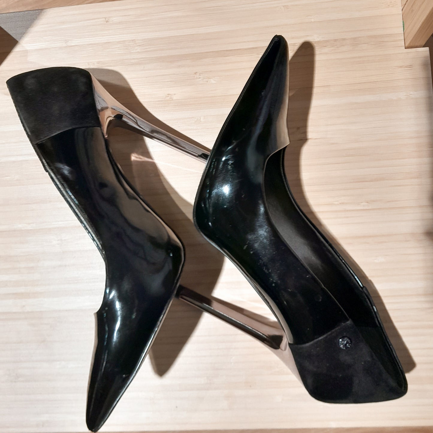 Décolleté vernice Versace