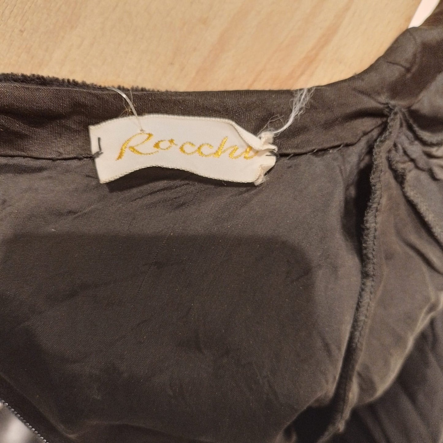 Abito in lamè e velluto