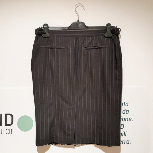 Gonna midi a righe Moschino