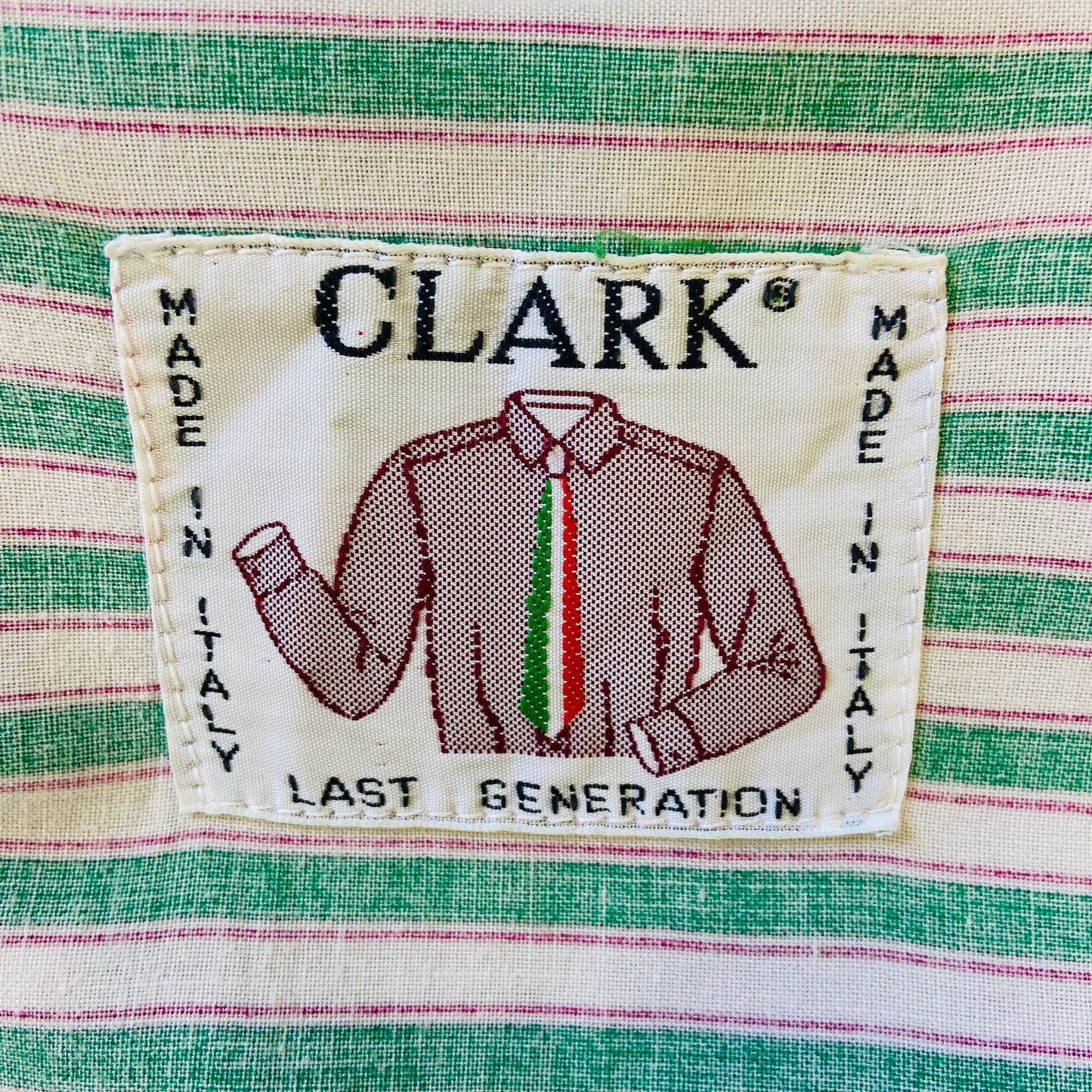 Camicia righe Clark