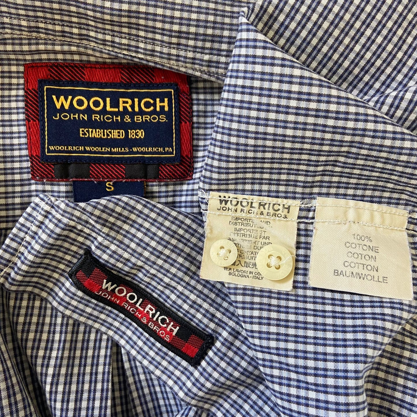 Camicia a quadretti Woolrich