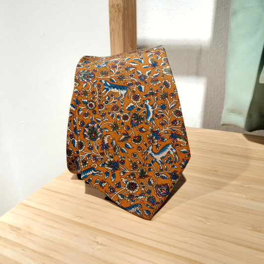 Cravatta animali Yves Saint Laurent