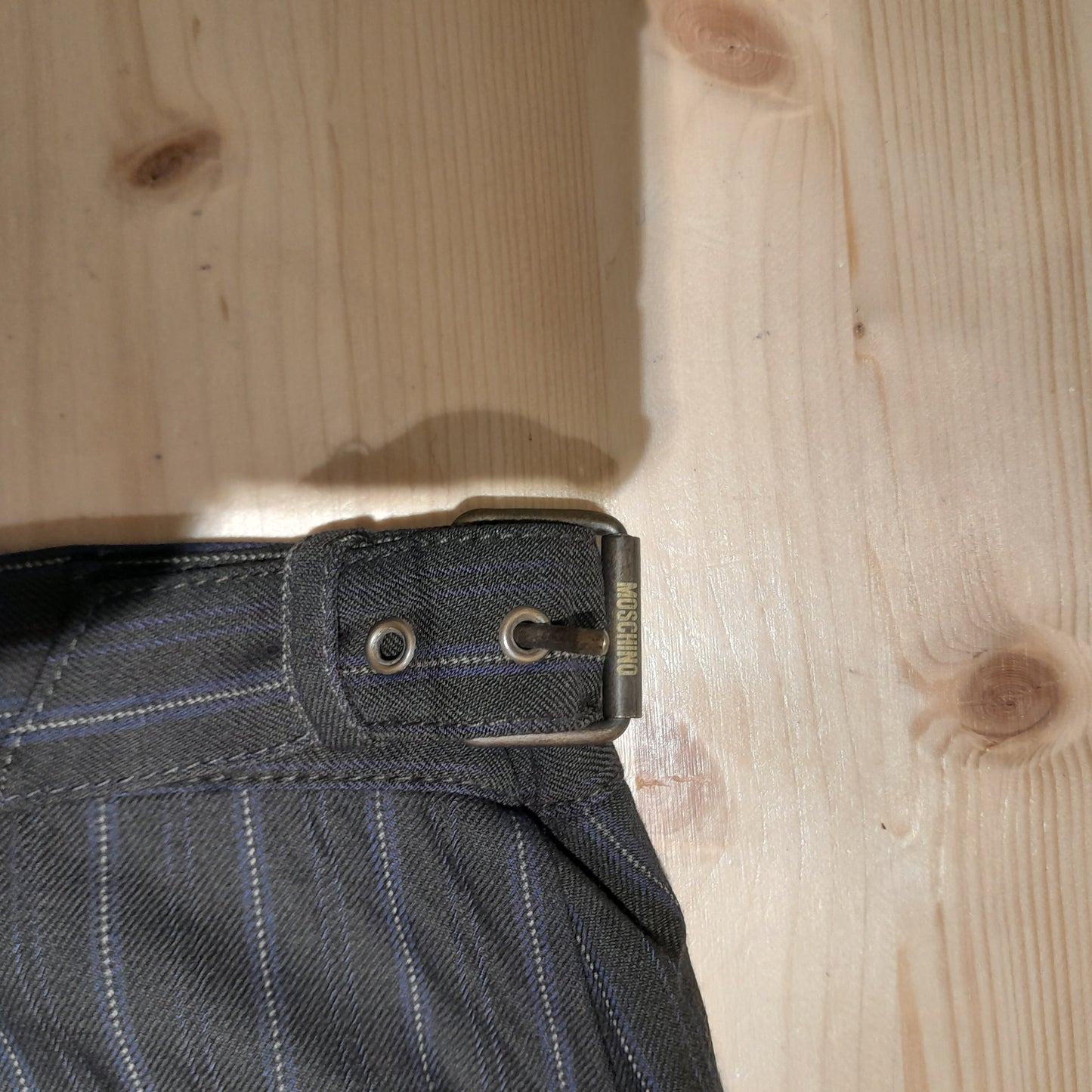 Gonna midi a righe Moschino