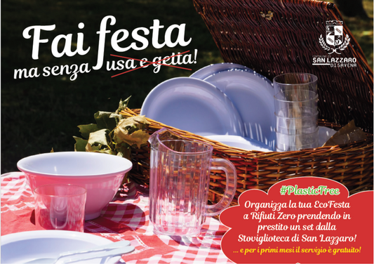 Organizza la tua ECO-FESTA con la Stoviglioteca!