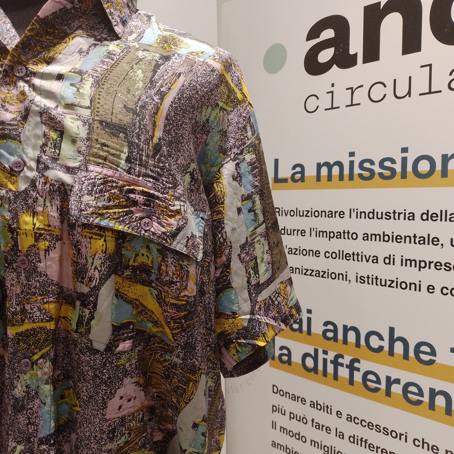 Camicia fantasia anni 80