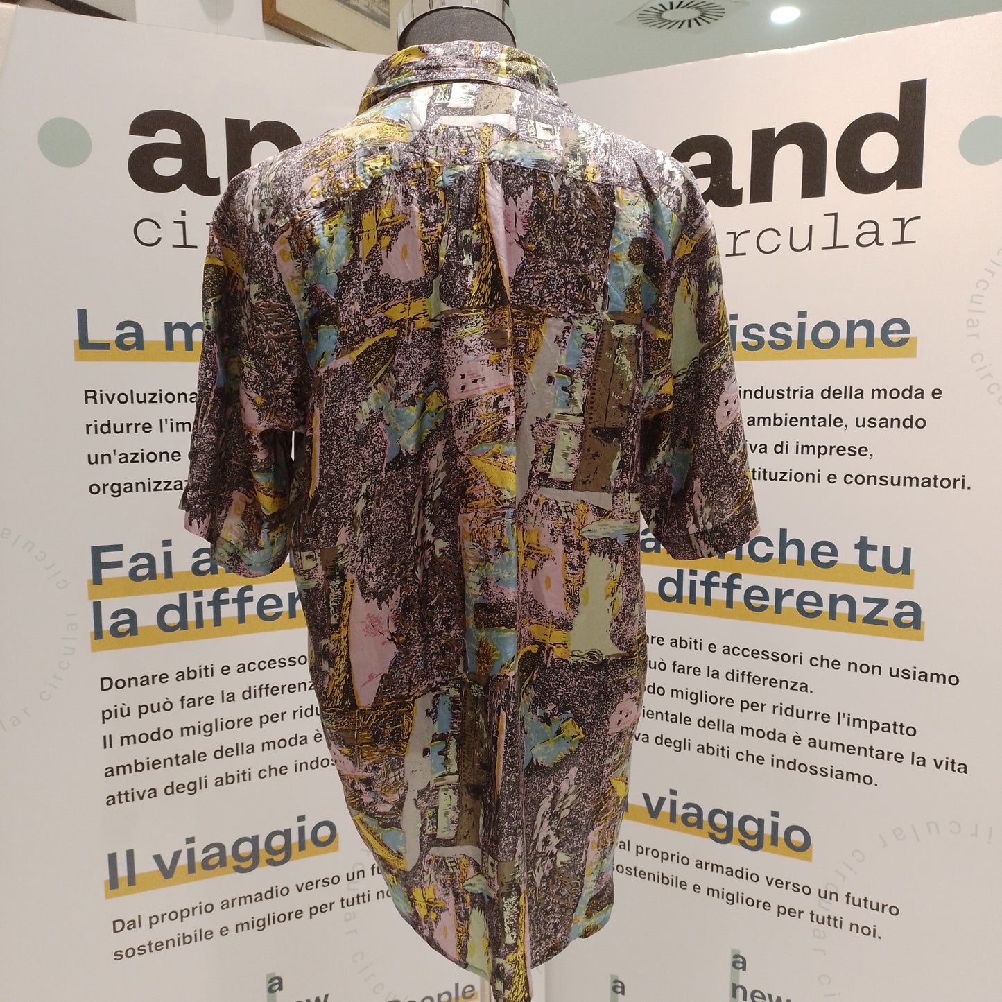 Camicia fantasia anni 80