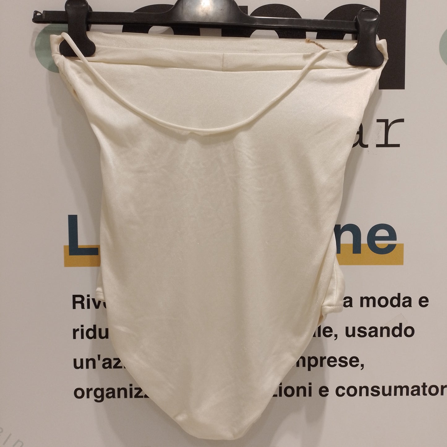 Costume intero scritta