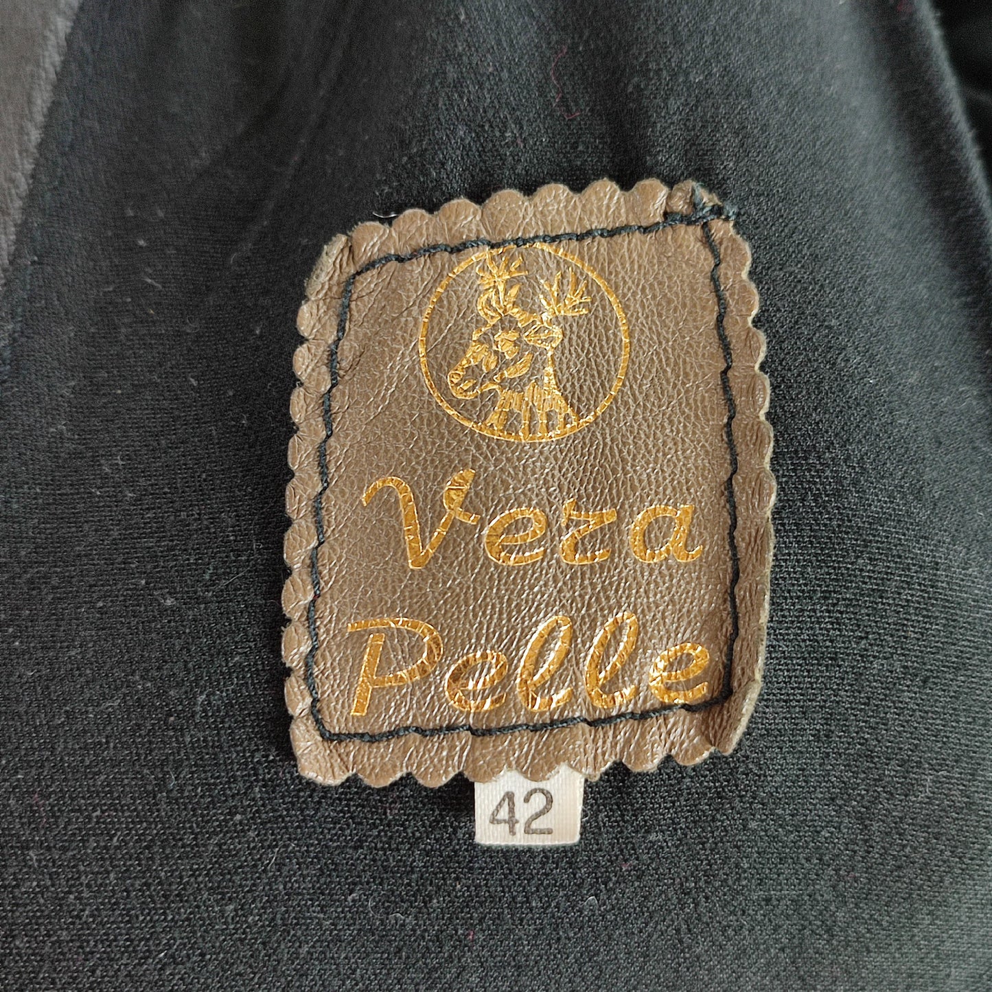 Trench pelle Vintage