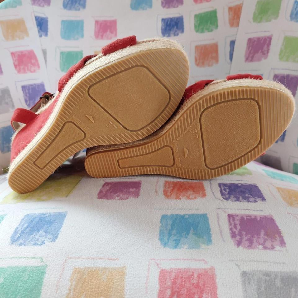 Espadrilles rosse