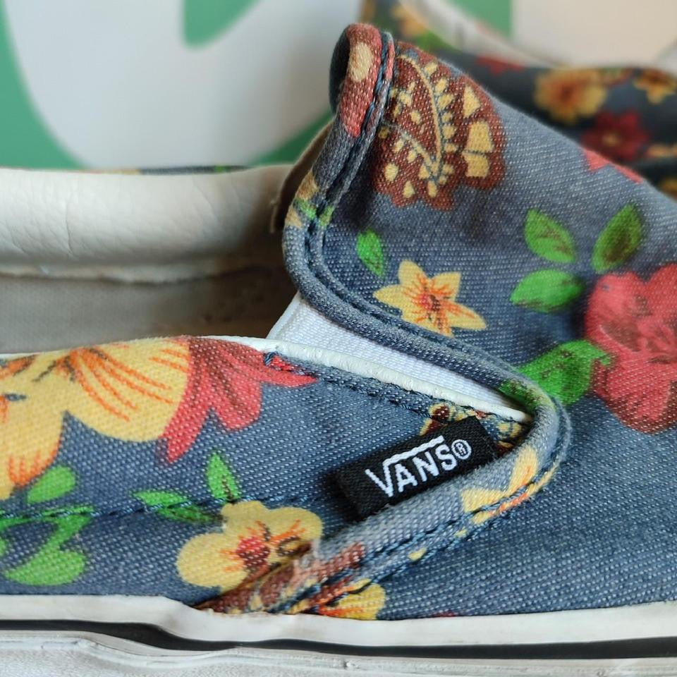 Vans basse fiorite