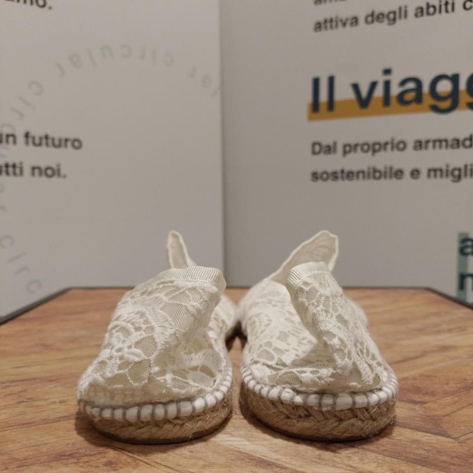 Espadrilles in pizzo