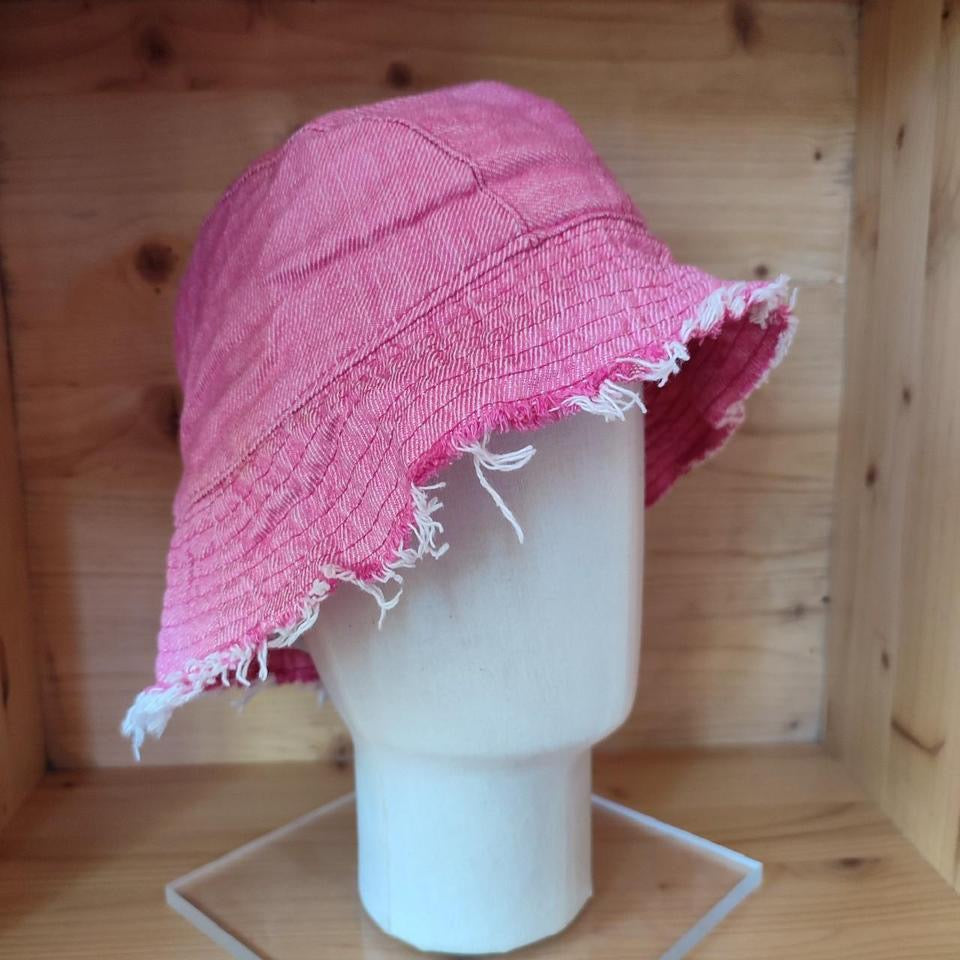 Cappello alla pescatora rosa