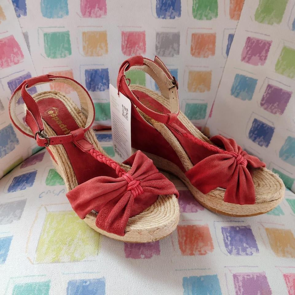Espadrilles rosse