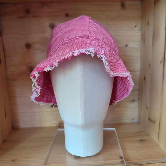 Cappello alla pescatora rosa