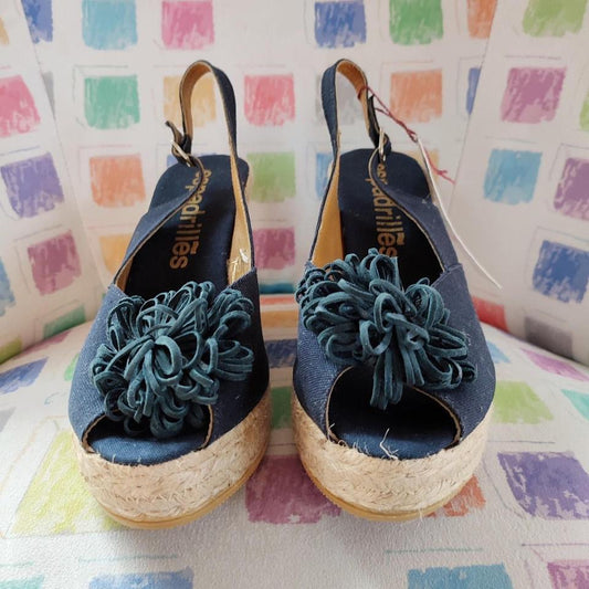 Espadrilles con fiore