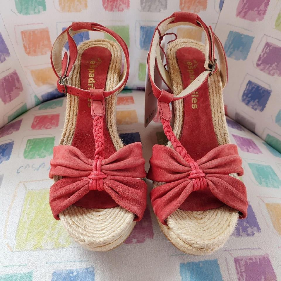 Espadrilles rosse