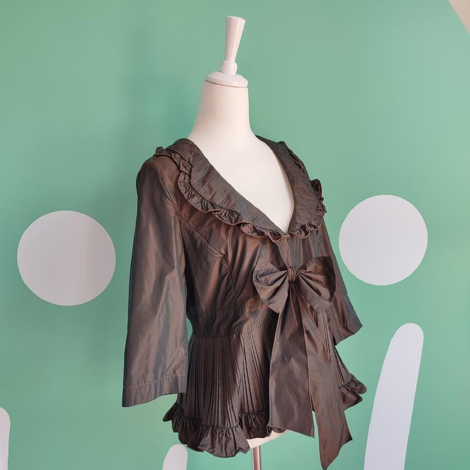 Camicia con fiocco Mariella Rosati