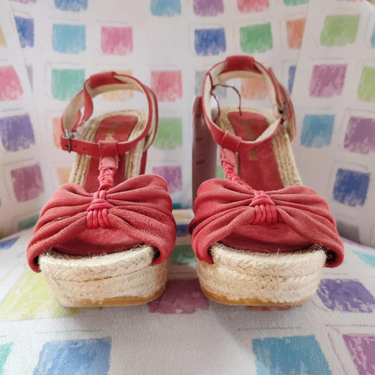 Espadrilles rosse