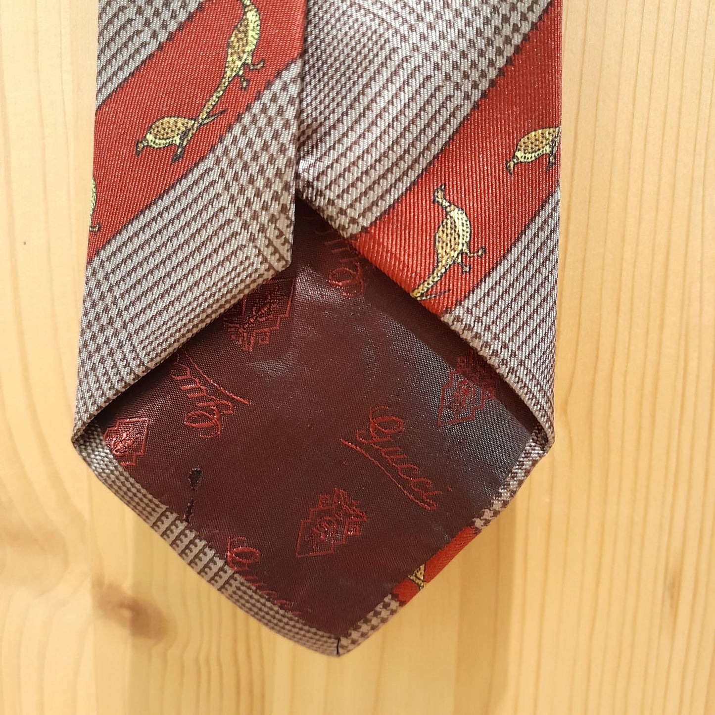 Cravatta fagiani Gucci