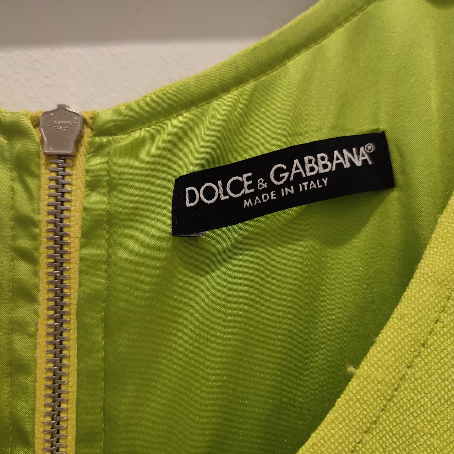 Tubino verde lime Dolce & Gabbana
