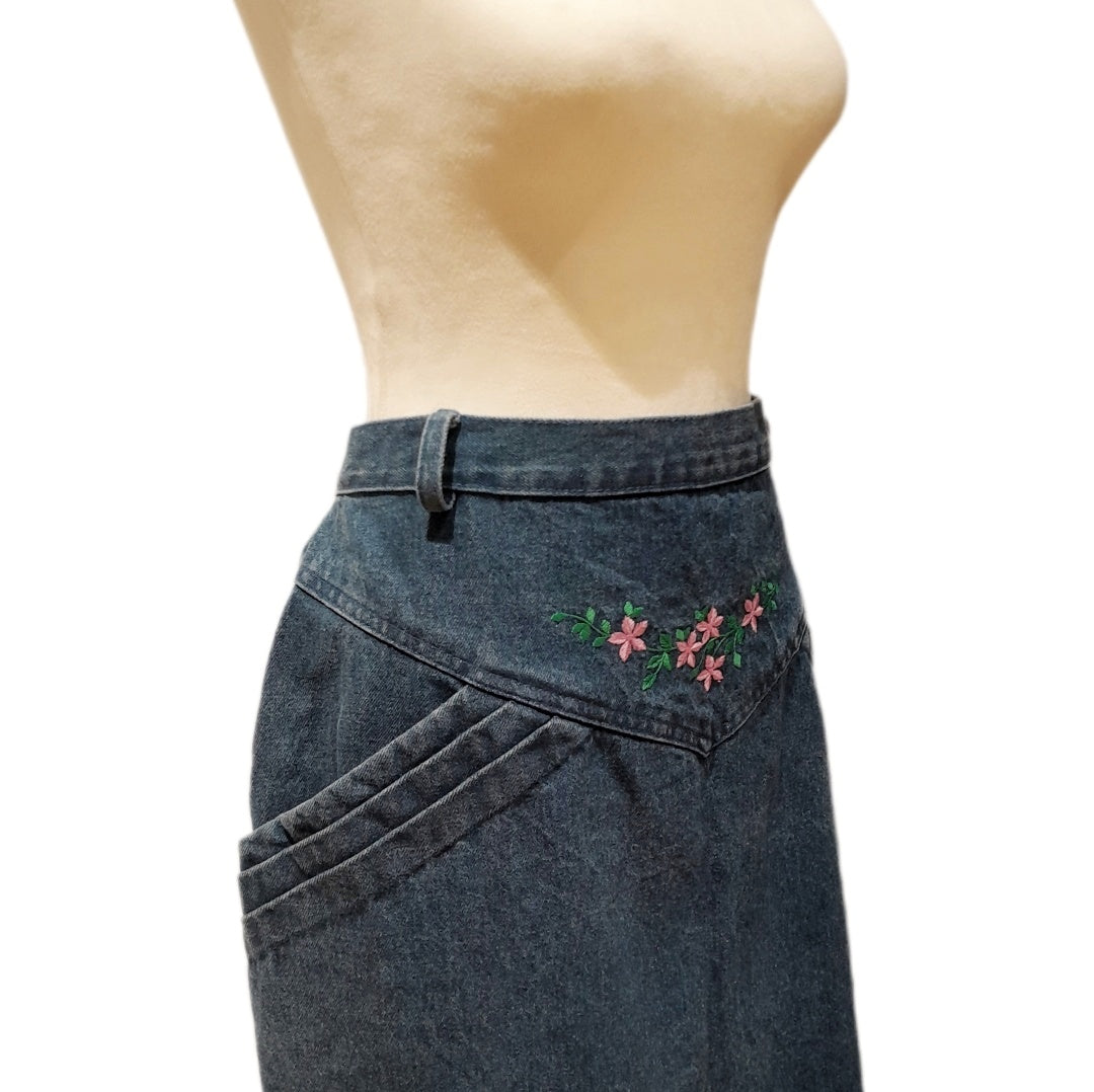Gonna in jeans vintage