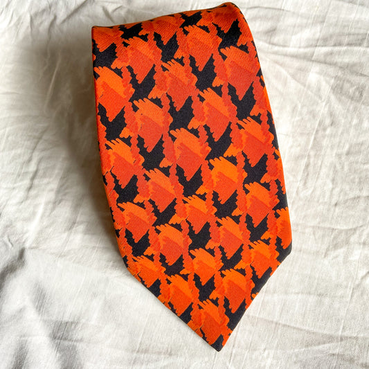Cravatta arancione Yves Saint Laurent
