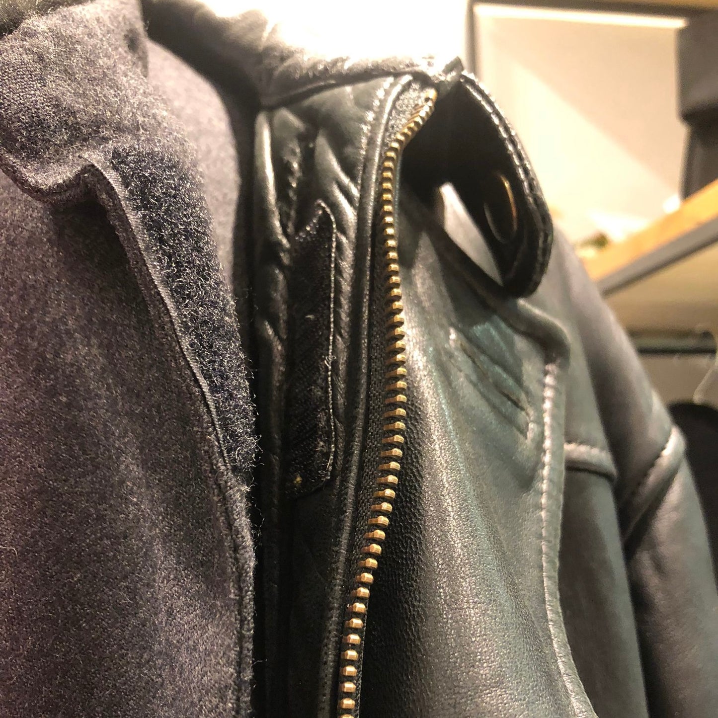 Giacca in pelle