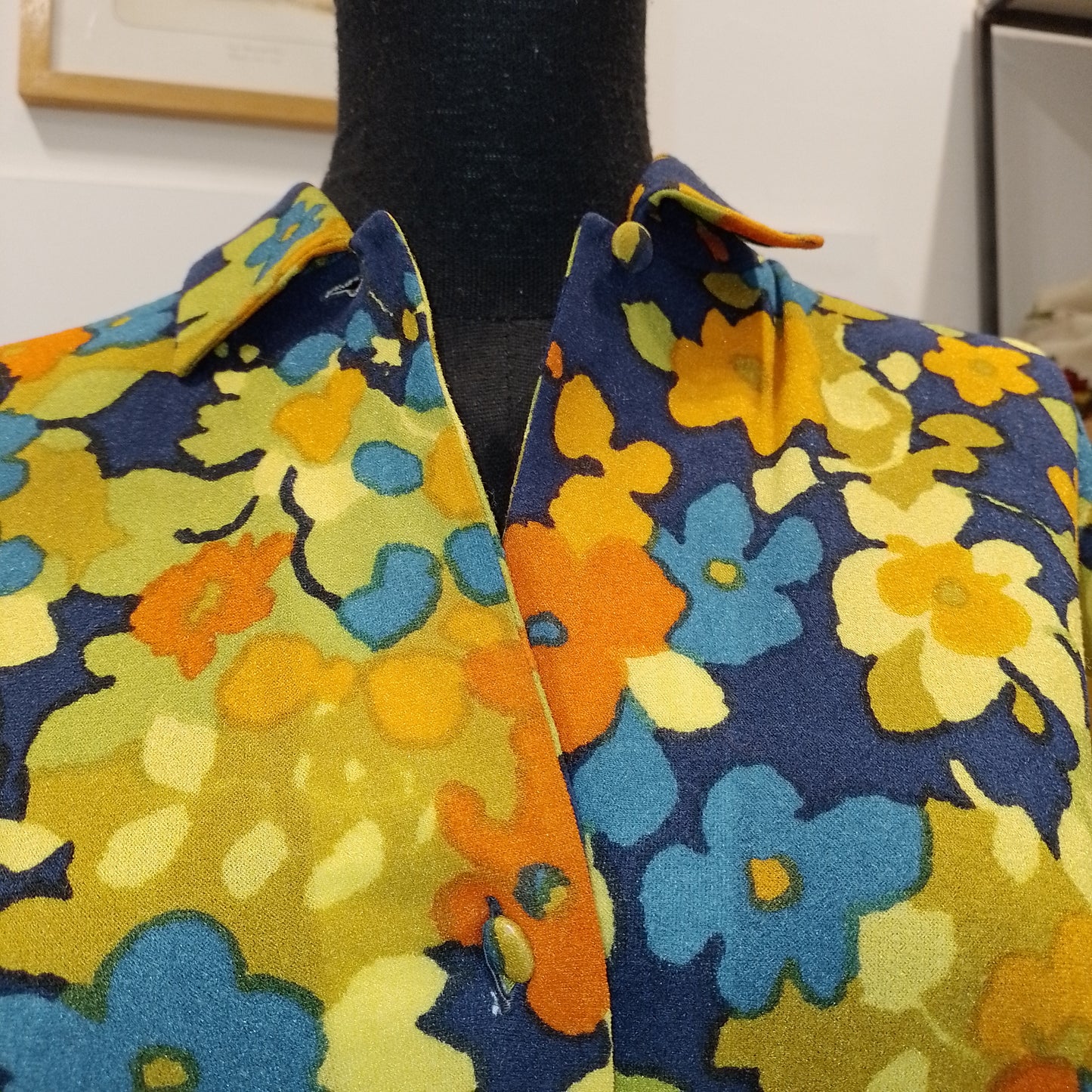 Completo camicia + gonna anni 70