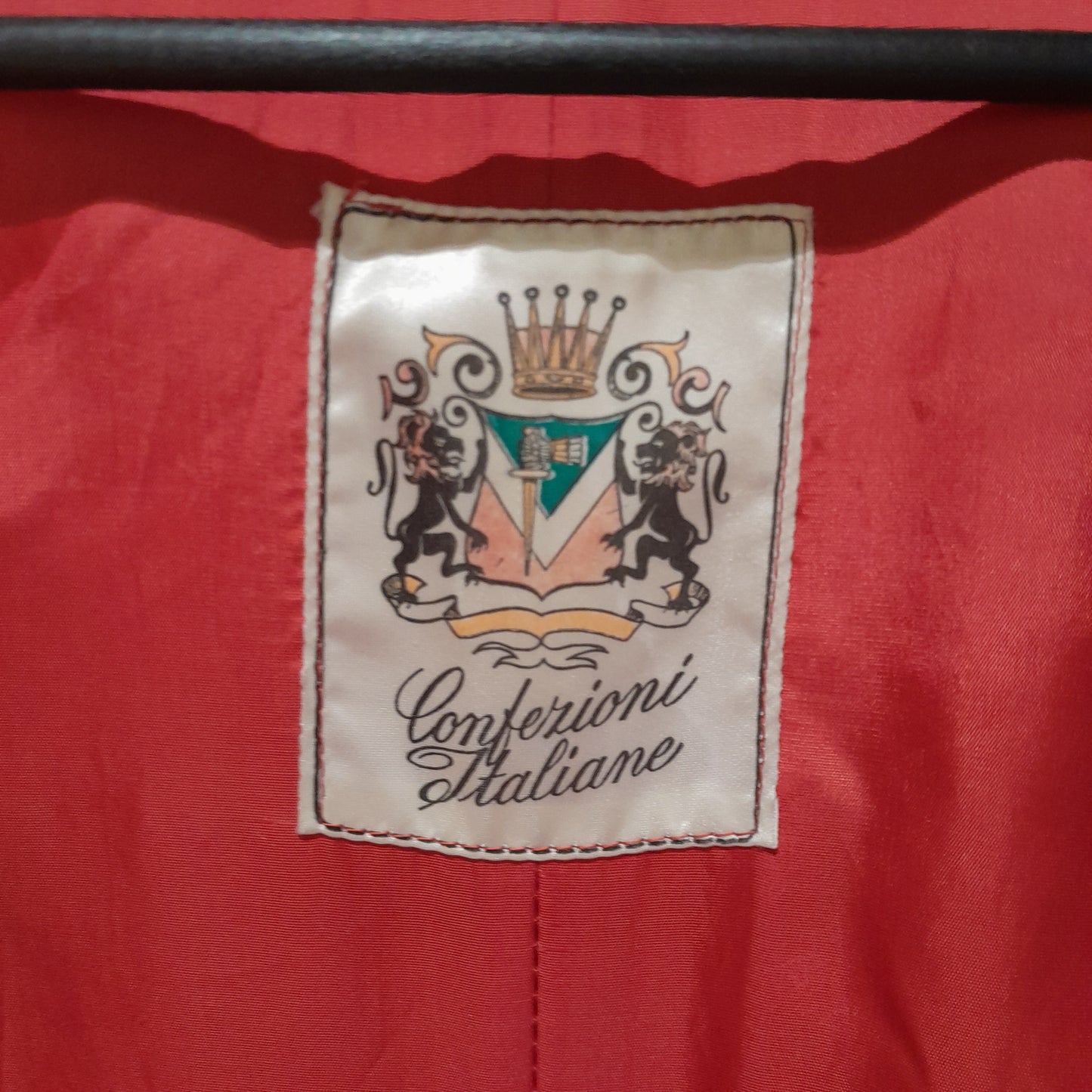 Cappotto vintage con martingala