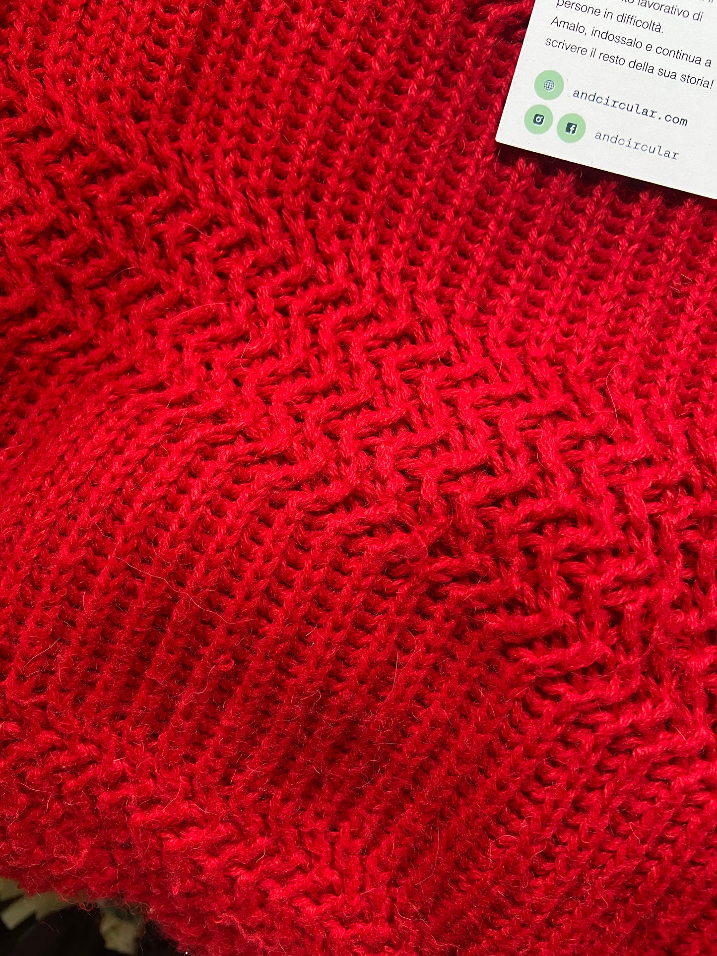 Maglione rosso Carrera