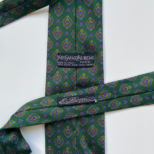 Cravatta mandala Yves Saint Laurent