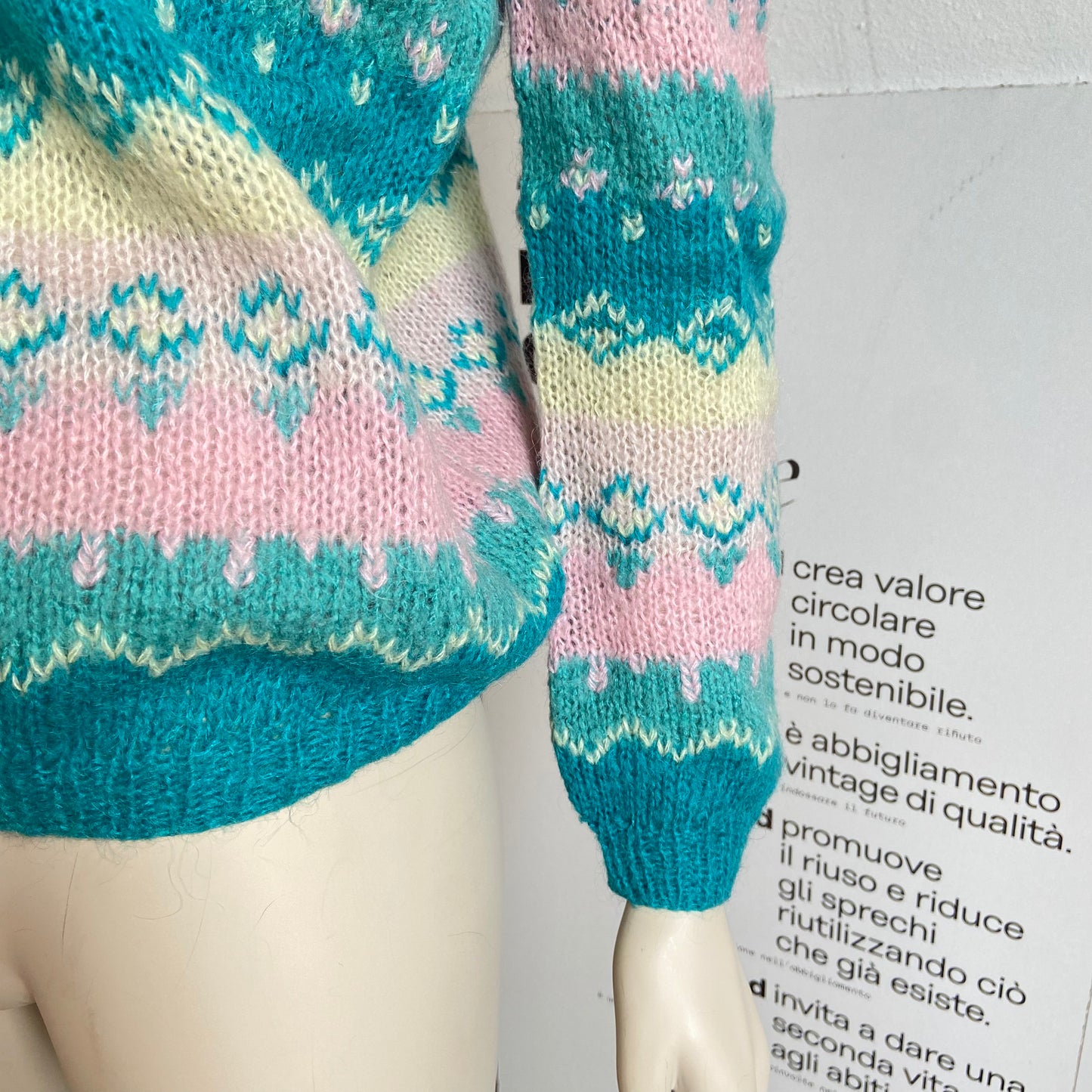 Maglione in lana handmade