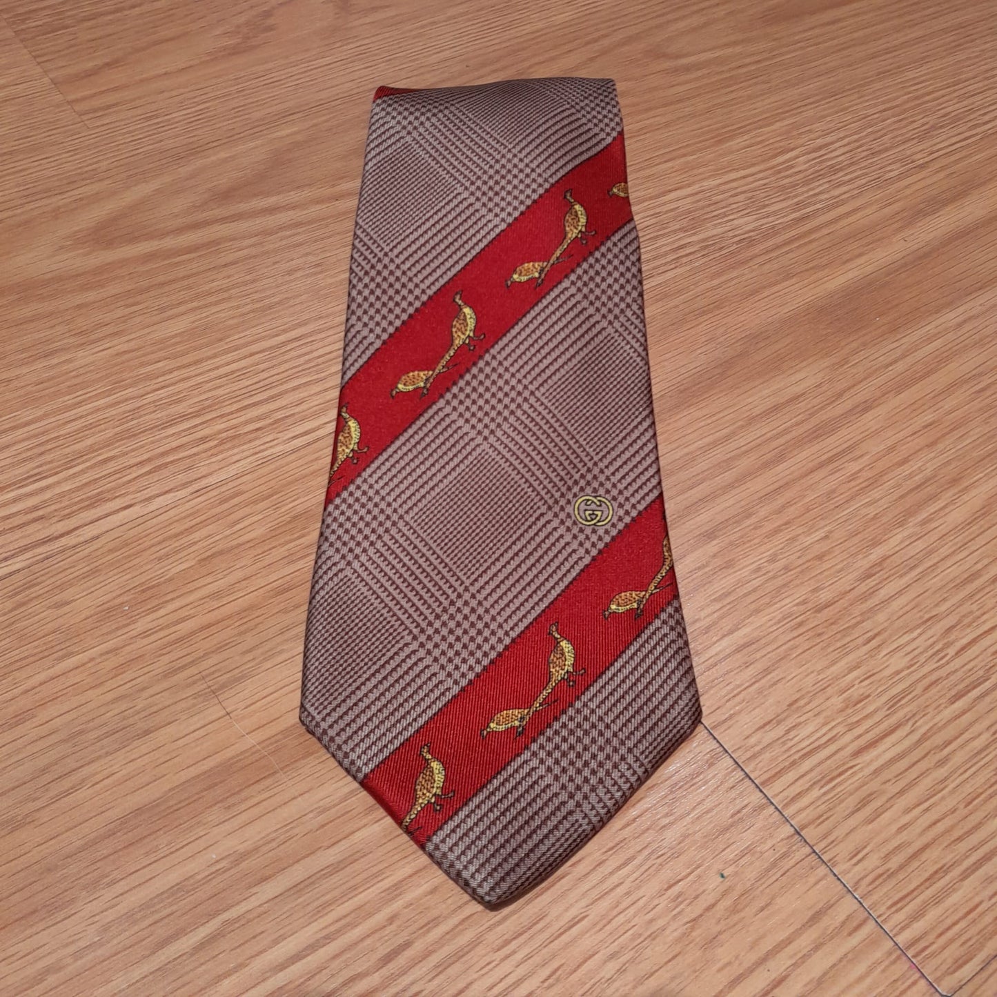Cravatta fagiani Gucci