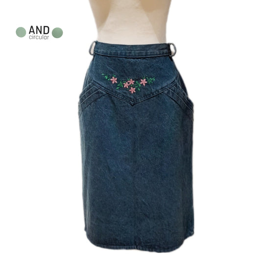 Gonna in jeans vintage