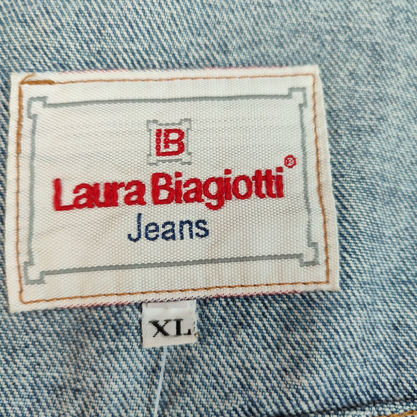 Giacca in jeans con ricami Laura Biagiotti